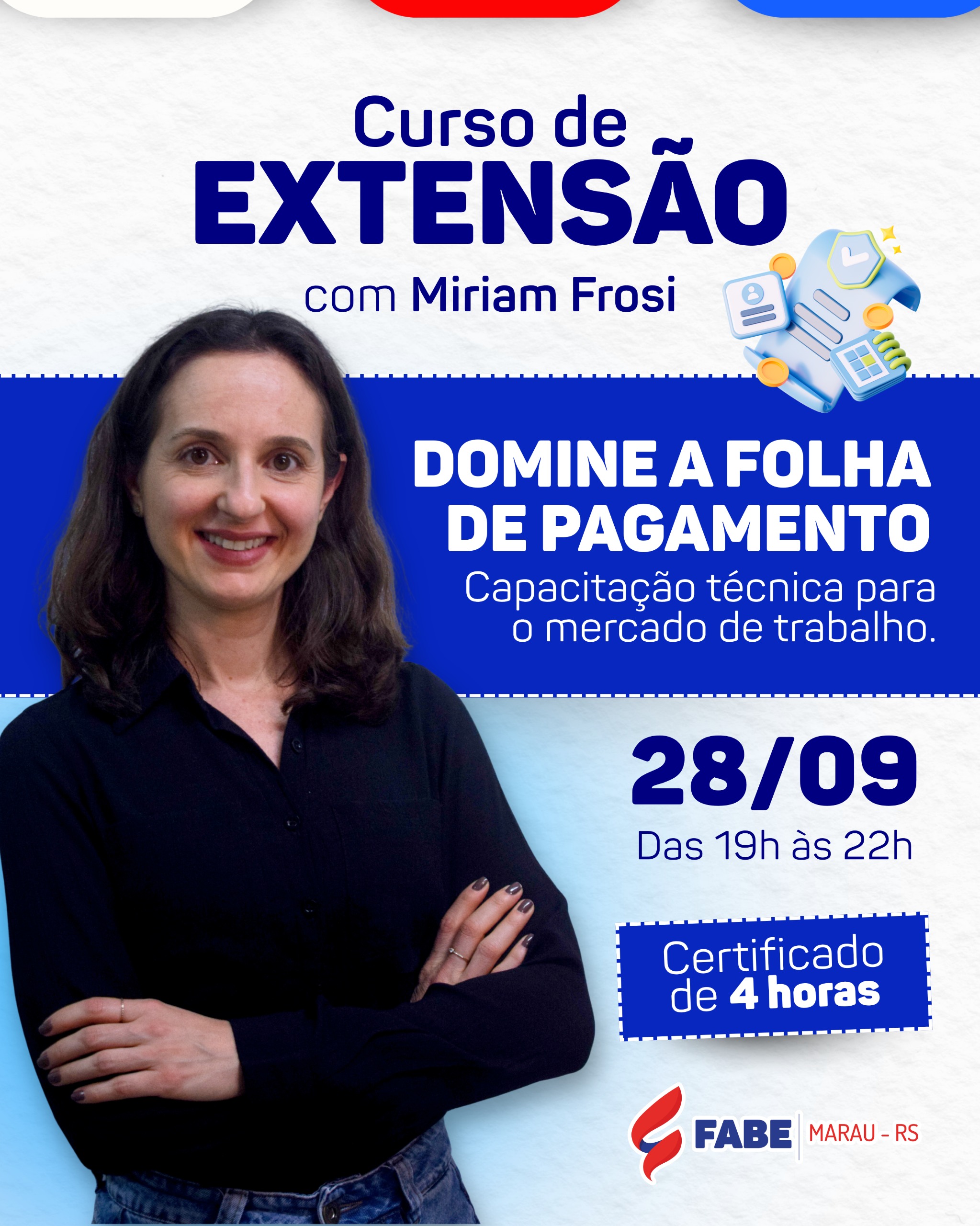 Curso de extensão domine a folha de pagamento